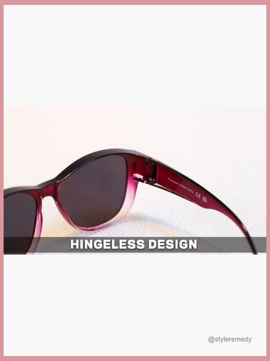 Polarized Fit Over Glasses Sunglasses for Women with UV400 Protection main image 4